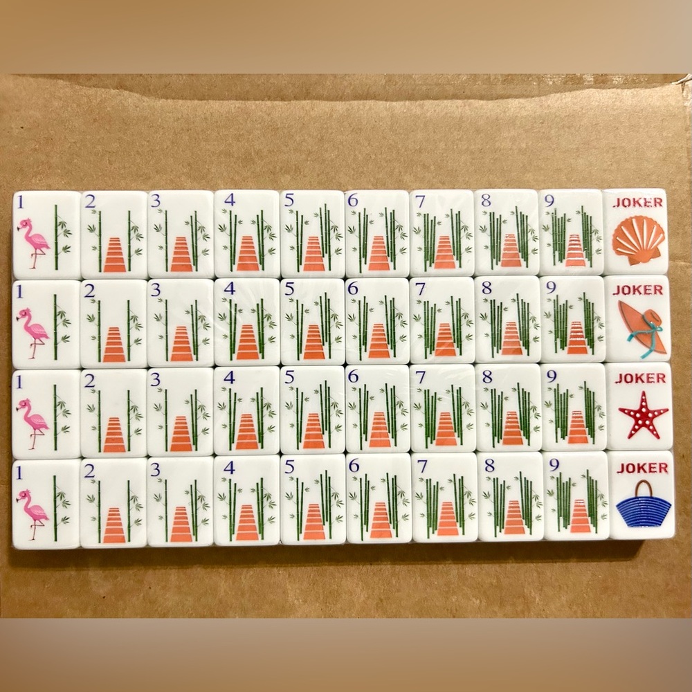 Summer Splash Mahjong Tile Set - LAST ONE! - Picture 9 of 16
